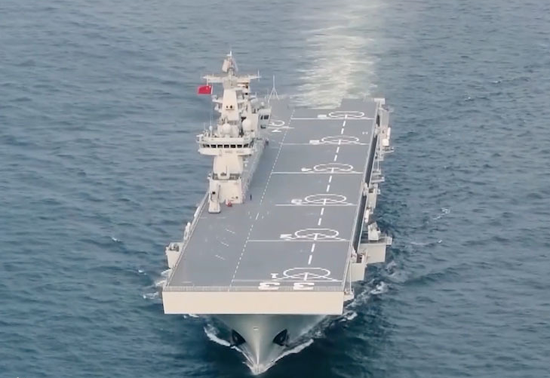 海軍新篇章，075型三號(hào)艦正式入列，海軍新篇章，075型三號(hào)艦正式入列啟航