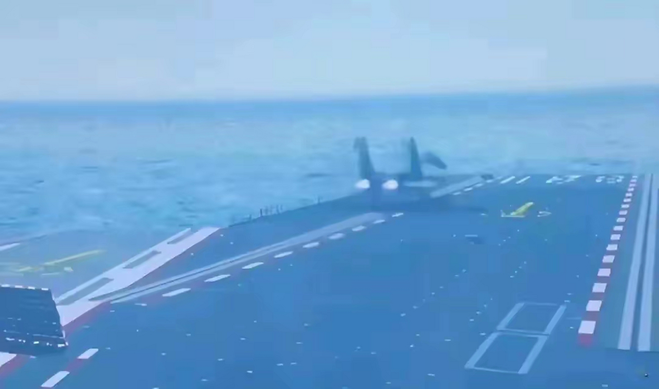 福建艦首次彈射殲-15，揭示中國(guó)海軍邁向新時(shí)代的里程碑事件，福建艦首次彈射殲-15，中國(guó)海軍新時(shí)代的里程碑事件