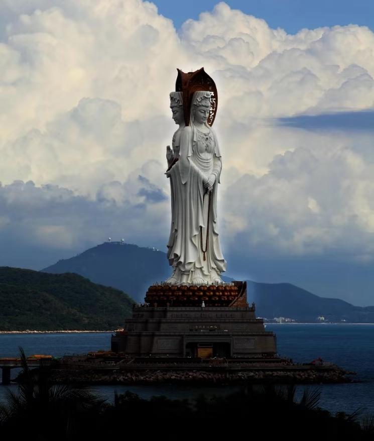 南海觀音，神秘與莊嚴(yán)的海洋圣地，南海觀音，神秘莊嚴(yán)的海洋圣地
