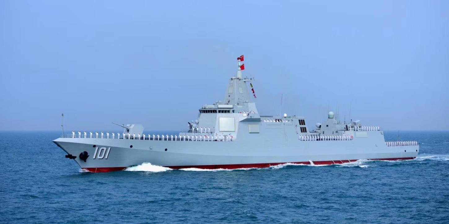 中國海軍最新軍艦，展現(xiàn)強大實力與未來展望，中國海軍最新軍艦展示雄厚實力與未來展望