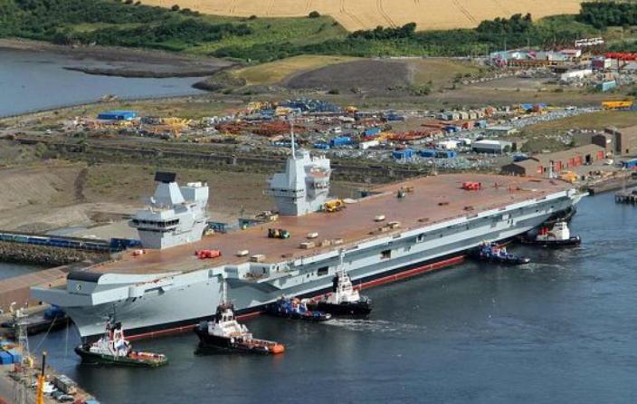 伊麗莎白女王號航母，英國皇家海軍的新時代驕傲，英國皇家海軍新時代驕傲，伊麗莎白女王號航母